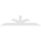 Ekena Millwork Richland Architectural Grade PVC Gable Bracket, 96"W x 24"H x 4"D x 6"F, 6/12 Pitch GBP096X24X0406RIC00 - alternate 5